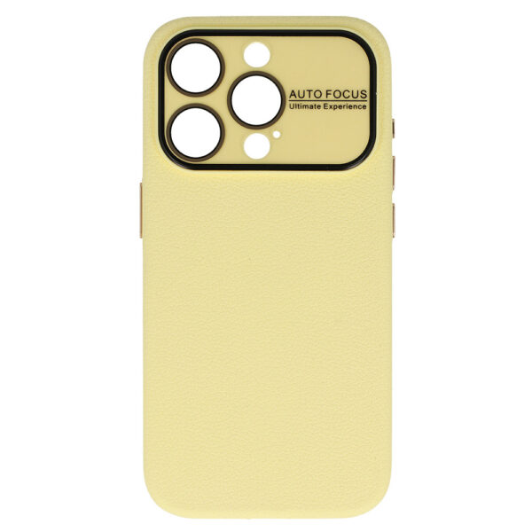 Tel Protect Lichi Soft Case for Iphone 15 Plus yellow