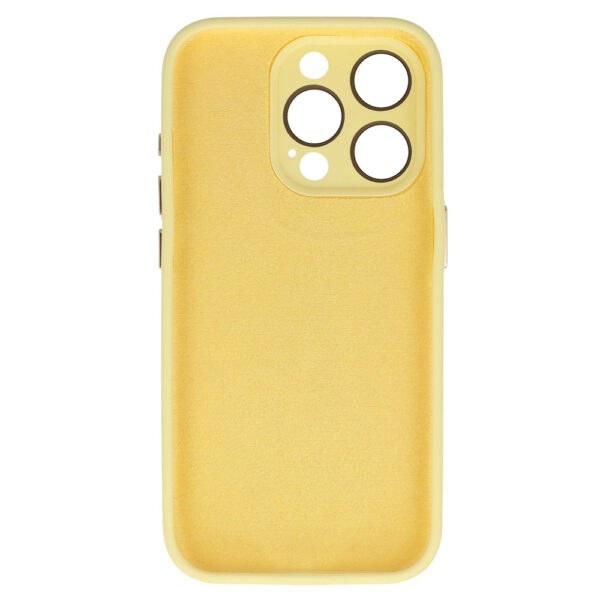 Tel Protect Lichi Soft Case for Iphone 15 Plus yellow