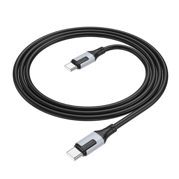 Borofone Cable BX101 Creator - Type C to Type C - 60W 3A 1 metre black