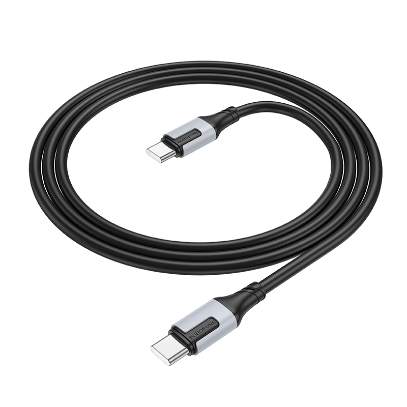 Borofone Cable BX101 Creator - Type C to Type C - 60W 3A 1 metre black
