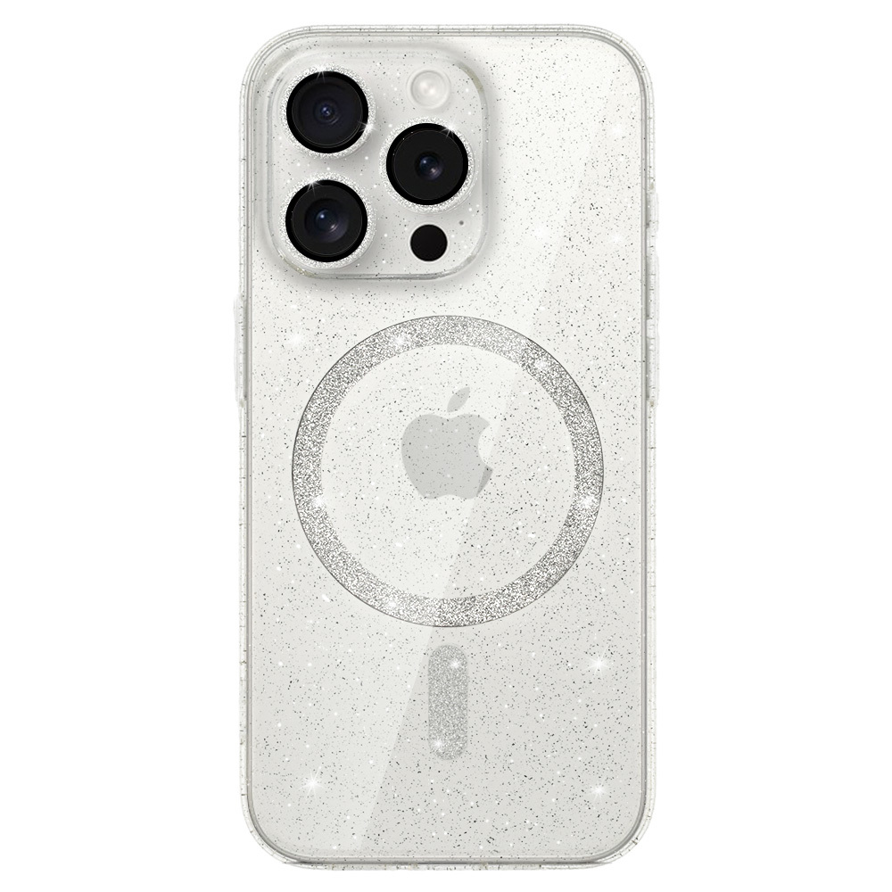 Glitter Magsafe Case for Iphone 12 Pro transparent