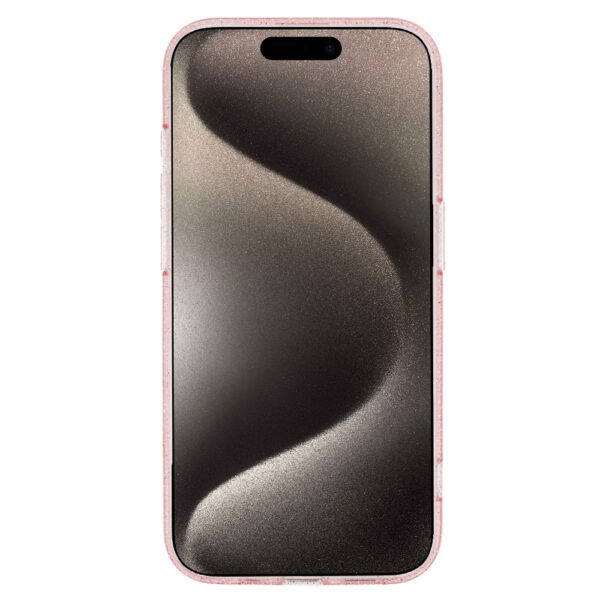 Glitter Magsafe Case for Iphone 11 pink clear