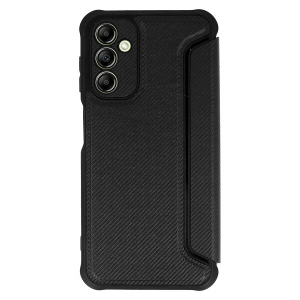 Razor Carbon Book Case for Samsung Galaxy A23 4G/5G black
