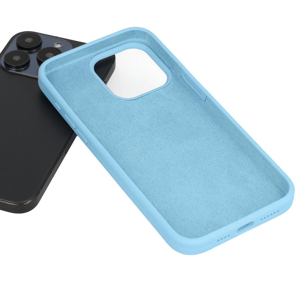 Silicone Lite Case for Iphone 13 Pro Max light blue