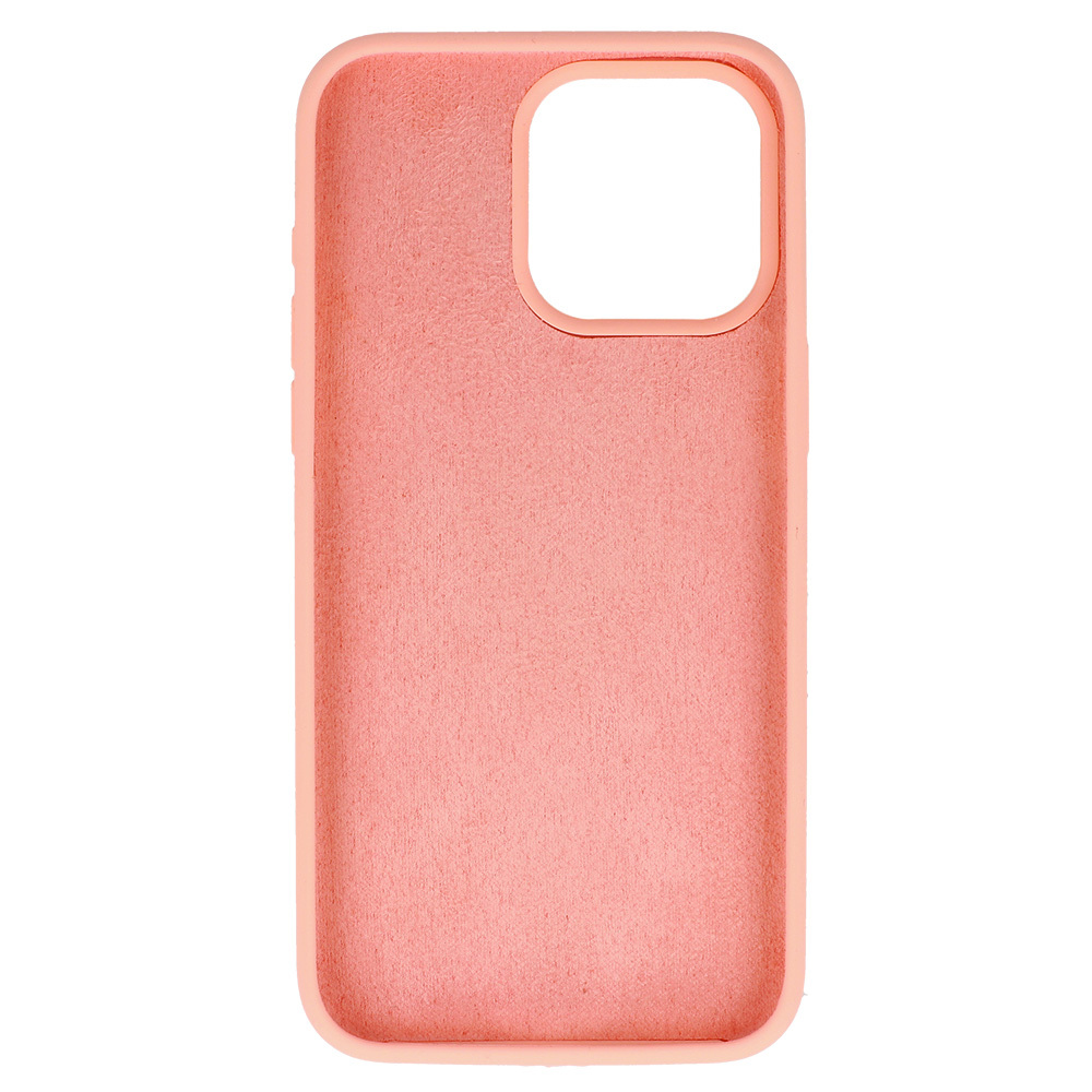 Silicone Lite Case for Iphone 15 Plus peach