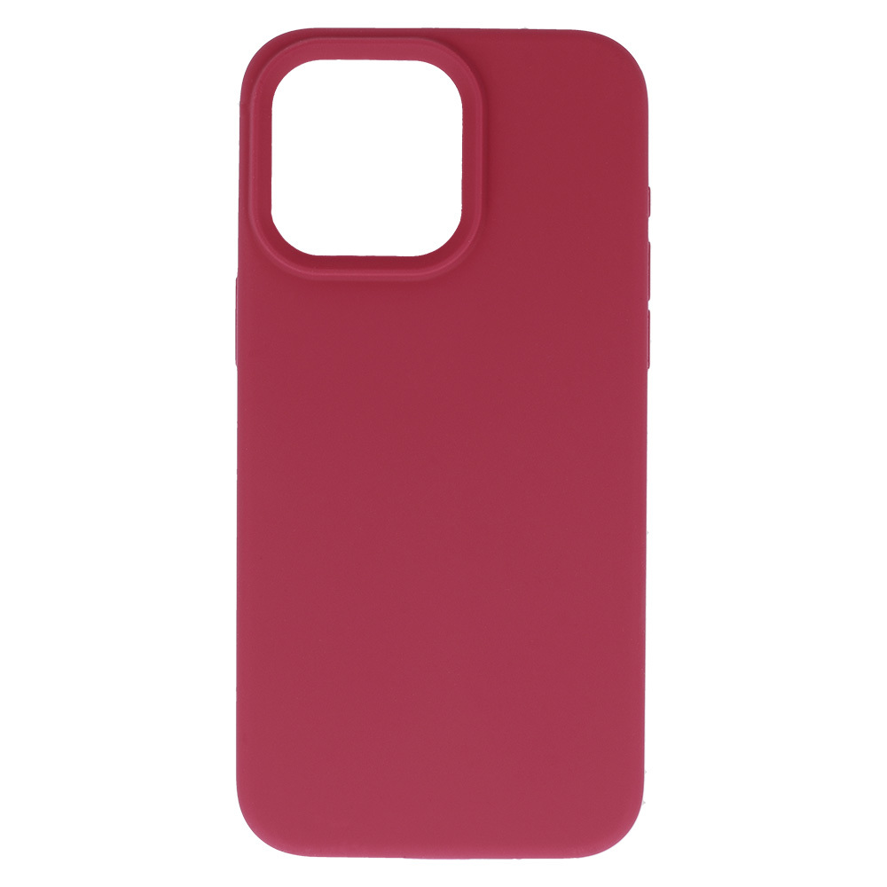Silicone Lite Case for Iphone 15 Pro Max burgundy