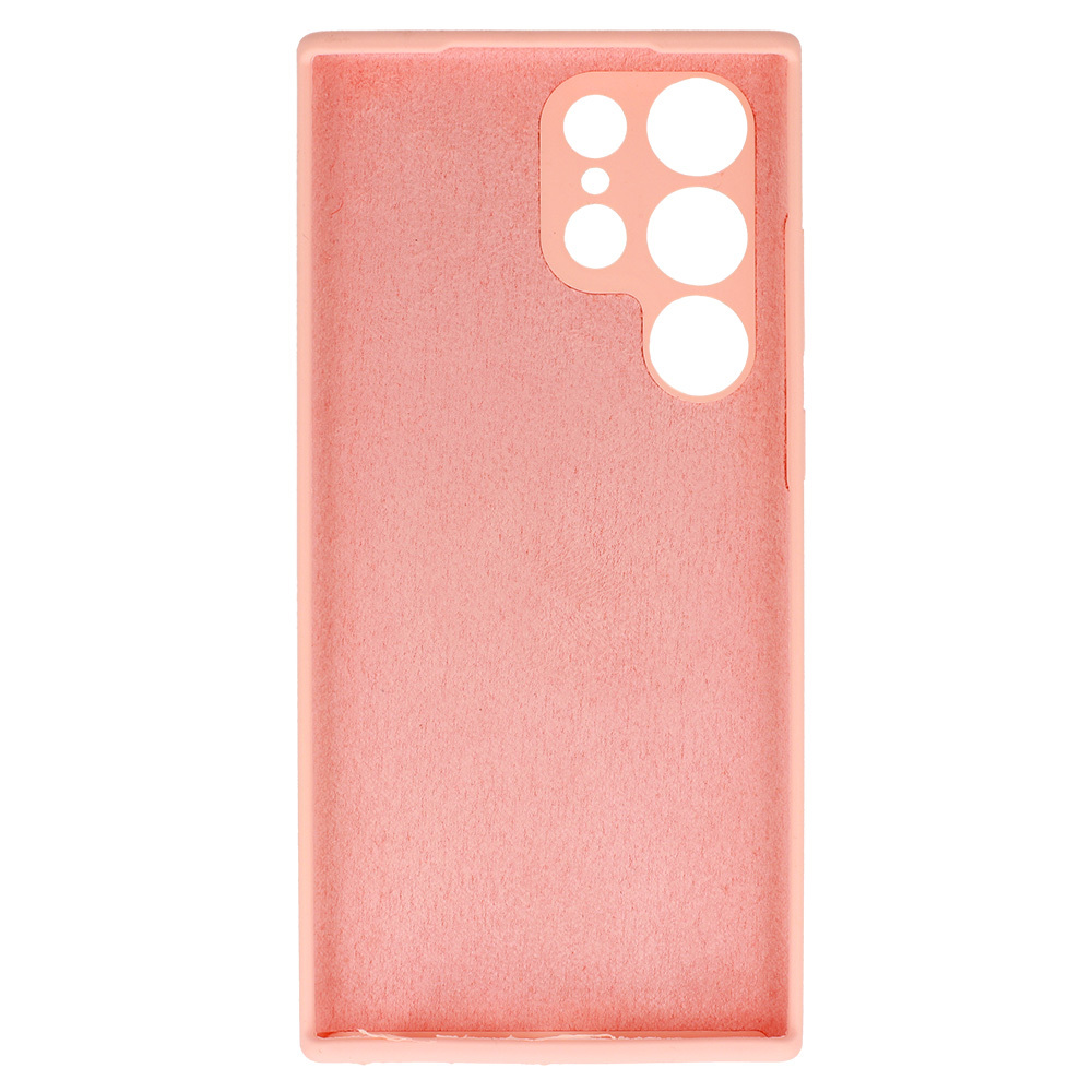 Silicone Lite Case for Samsung Galaxy S23 Ultra peach