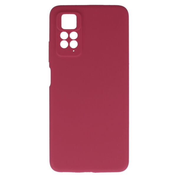 Silicone Lite Case for Xiaomi Redmi Note 11 Pro/Note 11 Pro 5G burgundy
