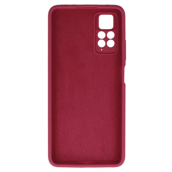 Silicone Lite Case for Xiaomi Redmi Note 11 Pro/Note 11 Pro 5G burgundy