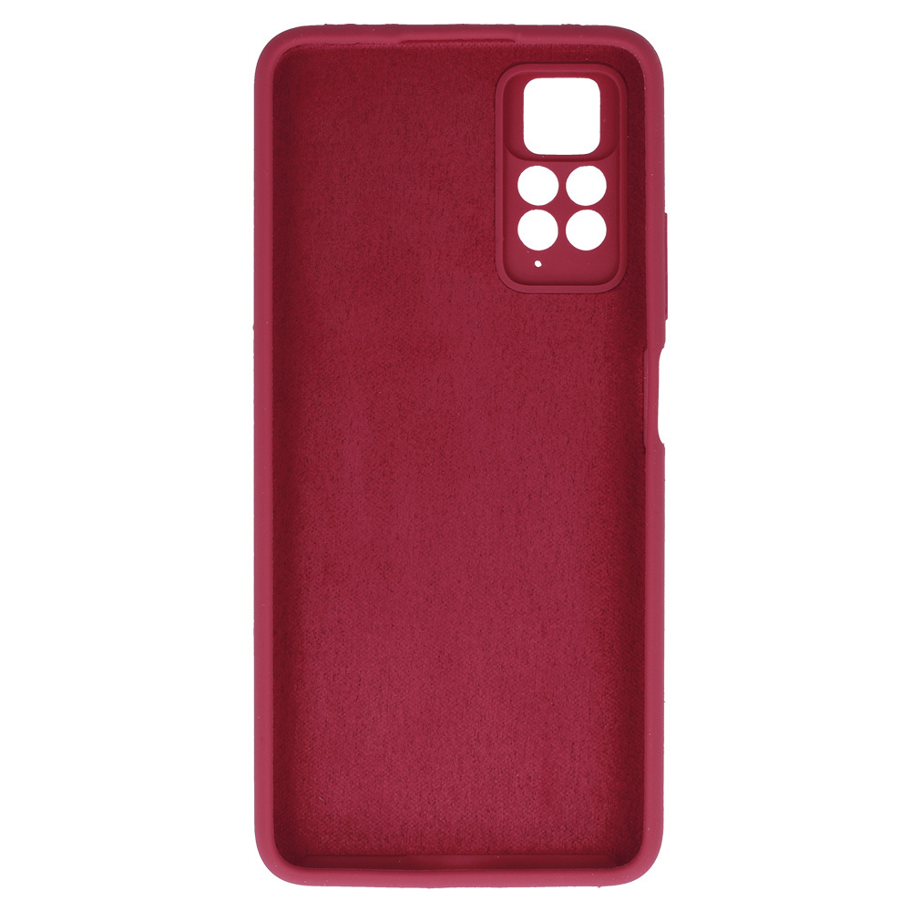 Silicone Lite Case for Xiaomi Redmi Note 11 Pro/Note 11 Pro 5G burgundy