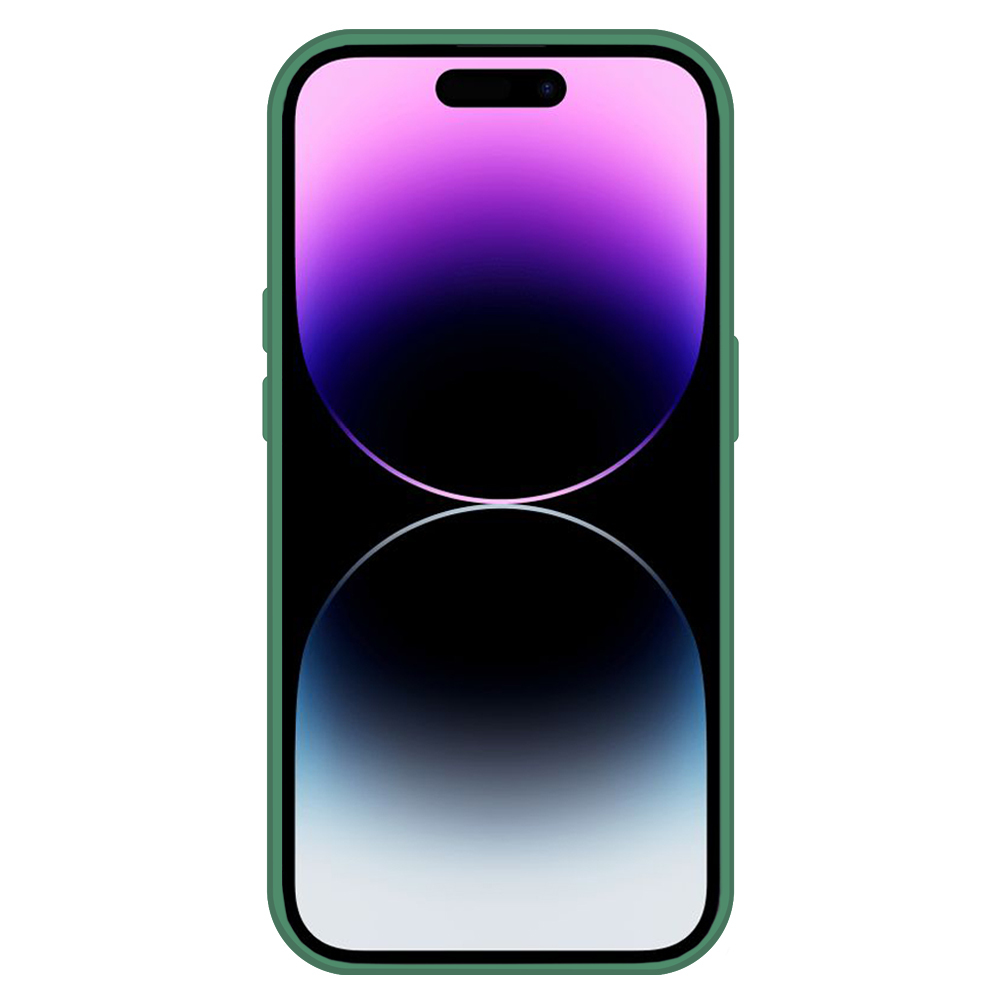 Tel Protect Silicone Premium for Iphone 15 Pro Max dark green