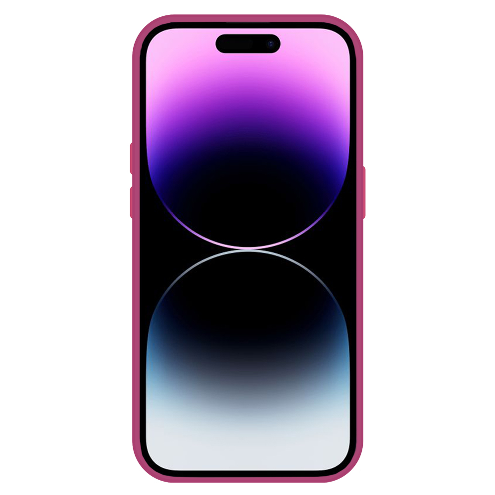 Tel Protect Silicone Premium for Iphone 15 Pro Max raspberry