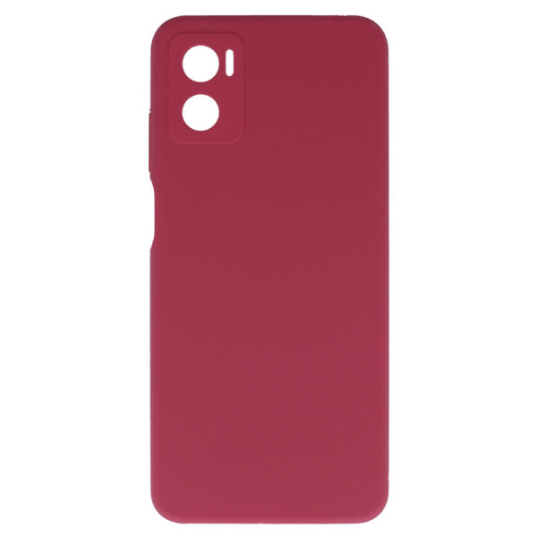 Silicone Lite Case for Motorola Moto E22/E22i burgundy