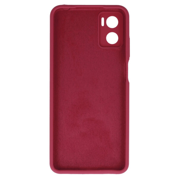 Silicone Lite Case for Motorola Moto E22/E22i burgundy