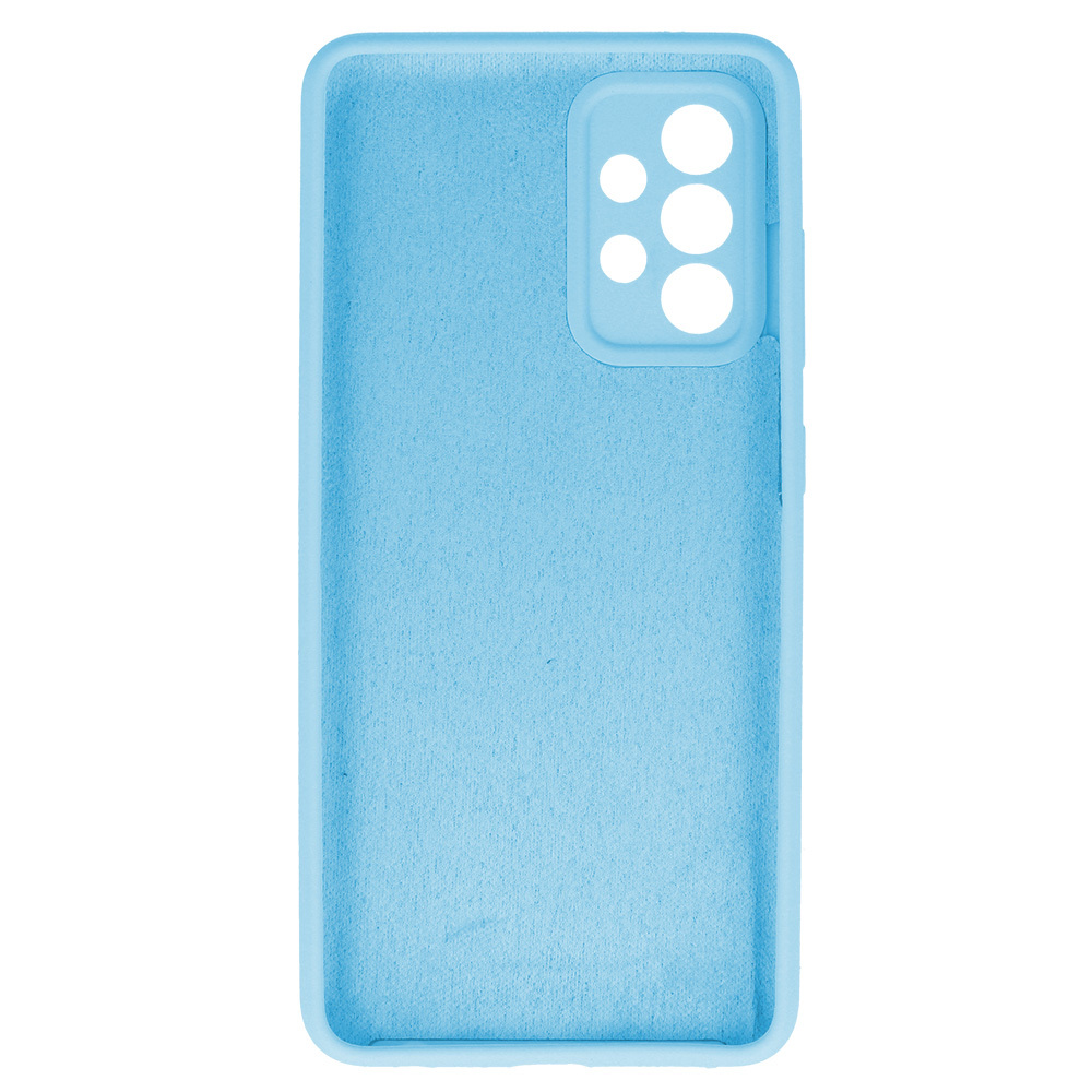 Silicone Lite Case for Samsung Galaxy A52/A52S light blue
