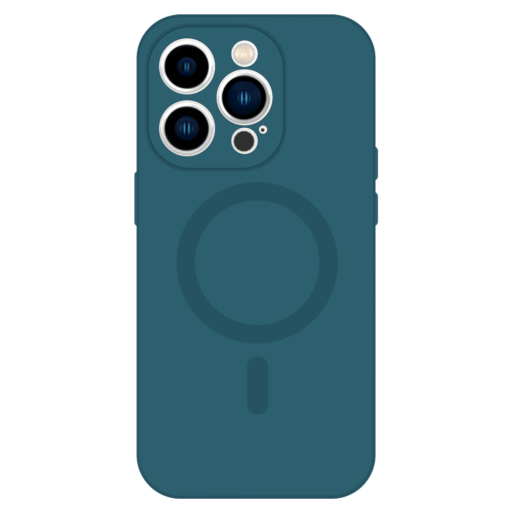TEL PROTECT MagSilicone Case for Iphone 13 Blue