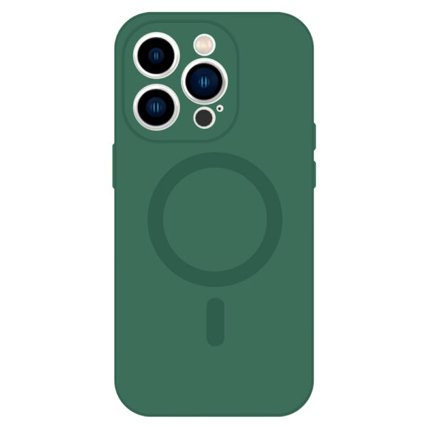 TEL PROTECT MagSilicone Case for Iphone 13 Green