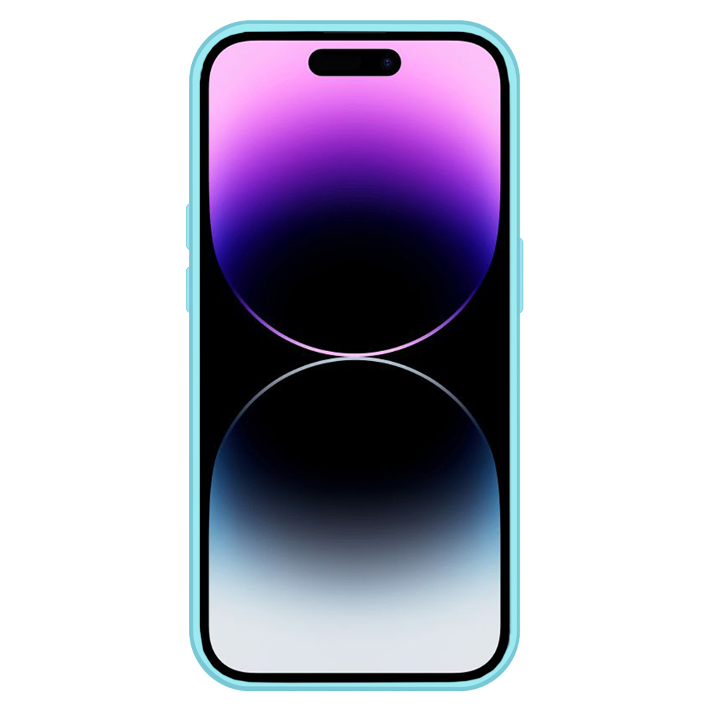 TEL PROTECT MagSilicone Case for Iphone 15 Plus Light blue