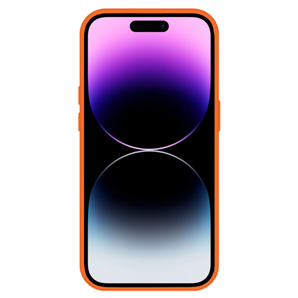 TEL PROTECT MagSilicone Case for Iphone 15 Plus Orange