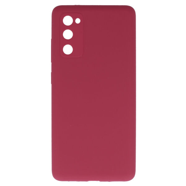 Silicone Lite Case for Samsung Galaxy S20 FE/Lite burgundy