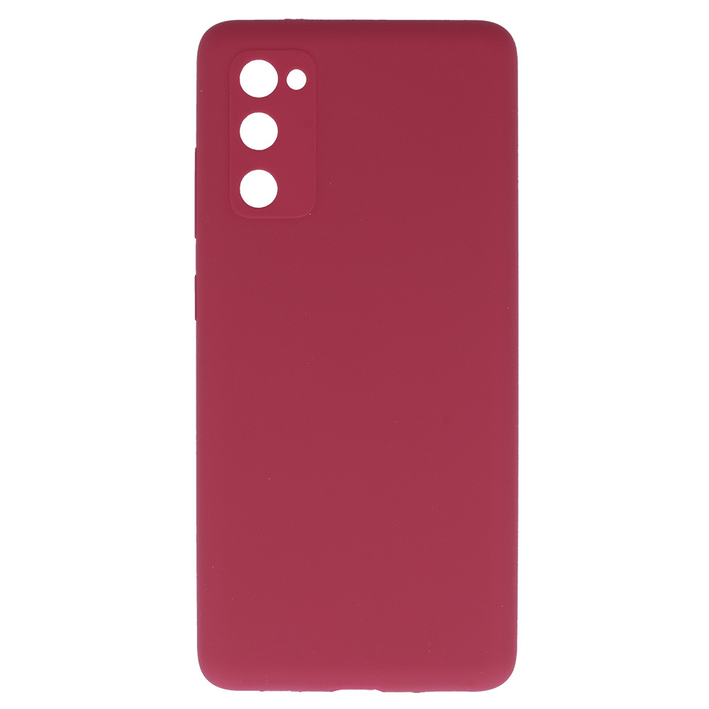 Silicone Lite Case for Samsung Galaxy S20 FE/Lite burgundy