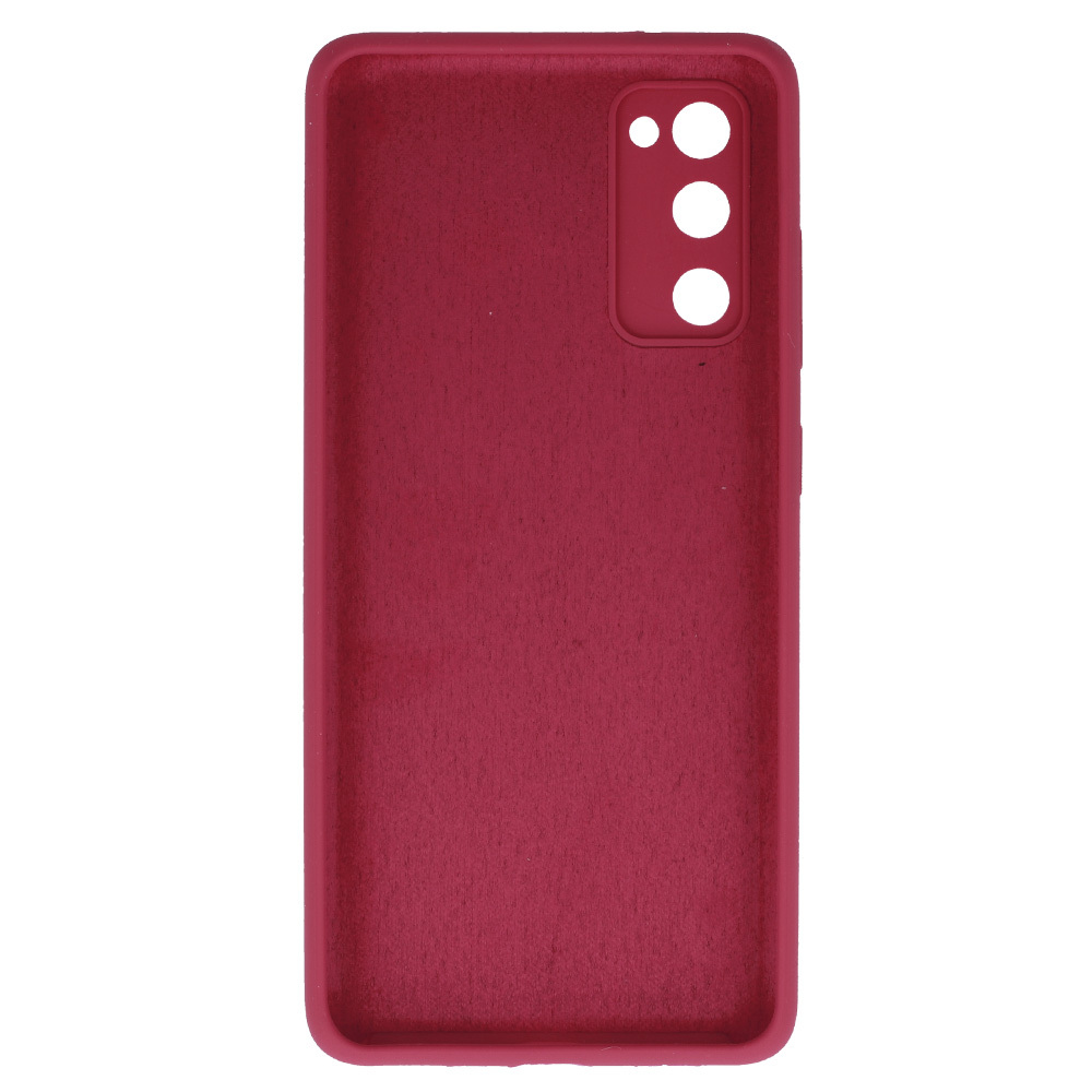 Silicone Lite Case for Samsung Galaxy S20 FE/Lite burgundy