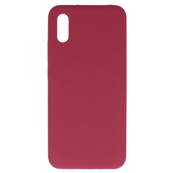 Silicone Lite Case for Xiaomi Redmi 9A burgundy