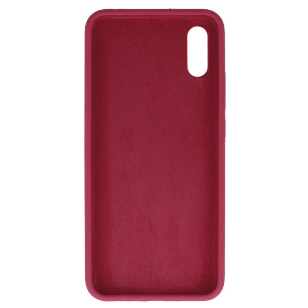 Silicone Lite Case for Xiaomi Redmi 9A burgundy