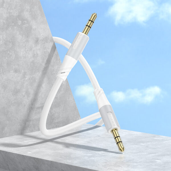 Borofone Cable AUX BL19 Creator - jack 3,5mm to jack 3,5mm - 1 metre white