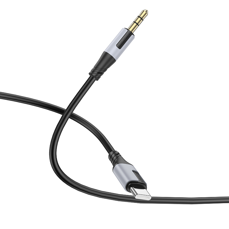 Borofone Cable AUX BL19 Creator - jack 3,5mm to Type C - 1 metre black