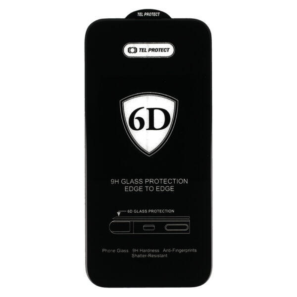 Tel Protect Full Glue 6D Tempered Glass for MOTOROLA EDGE 40 PRO BLACK