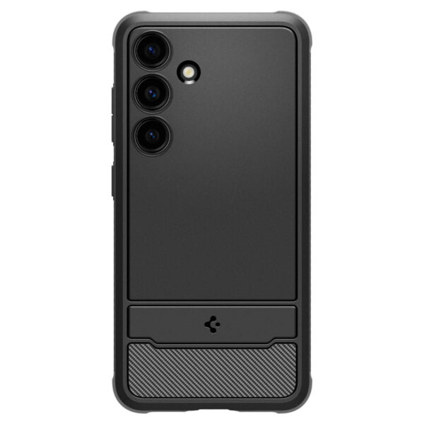 Case SPIGEN Rugged Armor  ACS07346 for Samsung Galaxy S24 - Matte Black