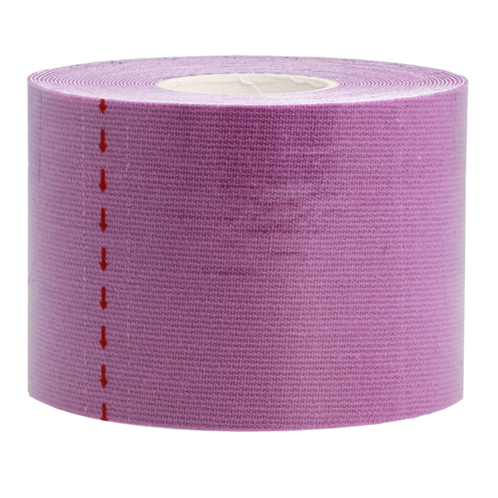 Kinesiology tape, 5 cm x 5 m purple