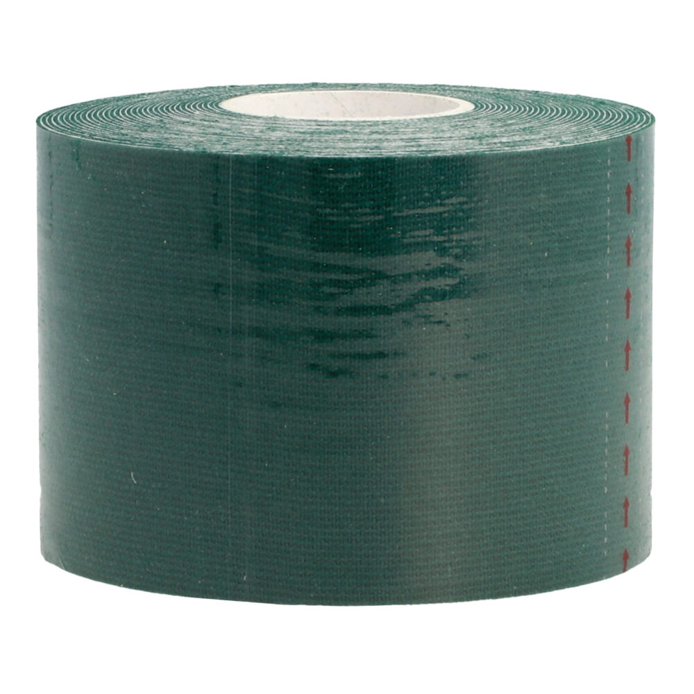 Kinesiology tape, 5 cm x 5 m dark green