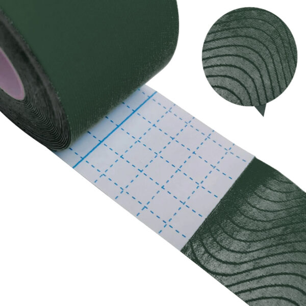 Kinesiology tape, 5 cm x 5 m dark green