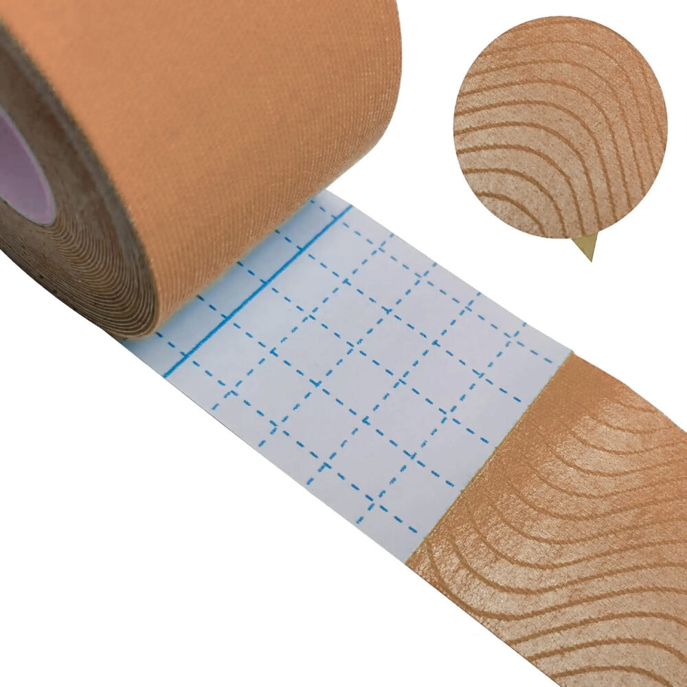 Kinesiology tape, 2,5 cm x 5 m beige