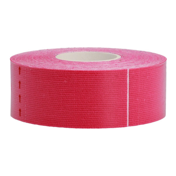 Kinesiology tape, 2,5 cm x 5 m pink