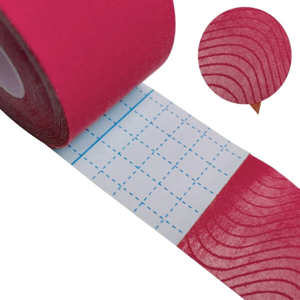 Kinesiology tape, 2,5 cm x 5 m pink