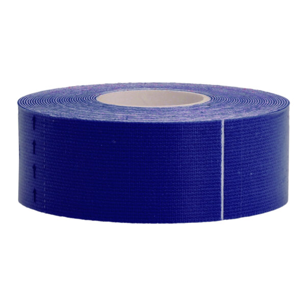 Kinesiology tape, 2,5 cm x 5 m blue