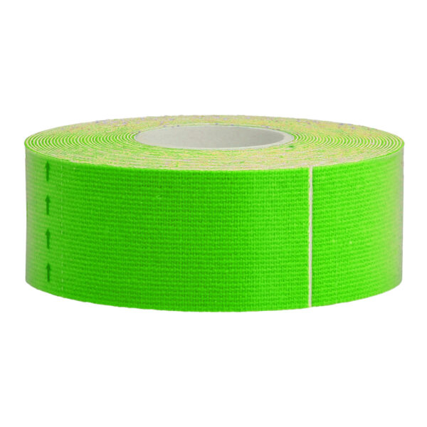 Kinesiology tape, 2,5 cm x 5 m green