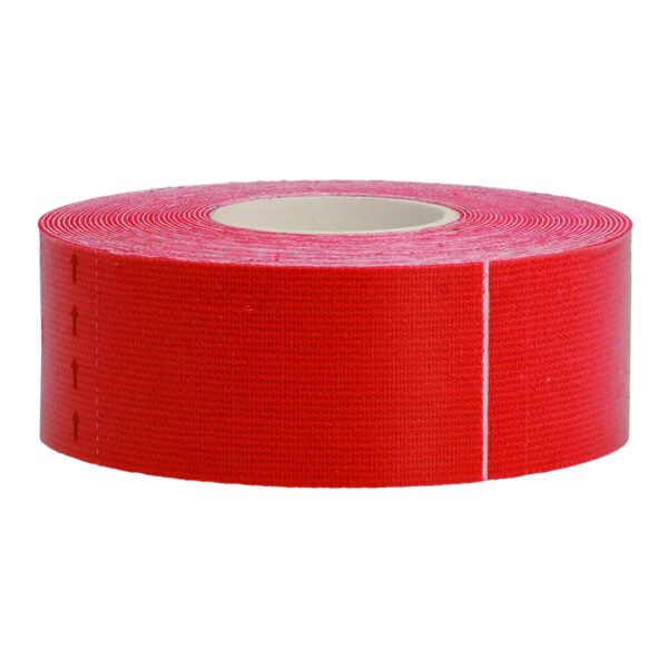 Kinesiology tape, 2,5 cm x 5 m red