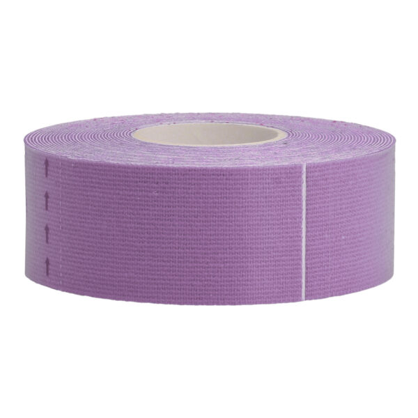 Kinesiology tape, 2,5 cm x 5 m purple