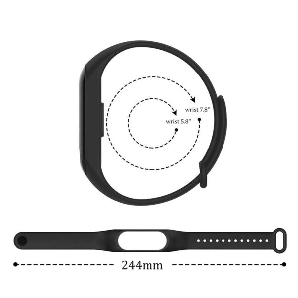 Wristband for Xiaomi Mi Band 5/6/7 orange