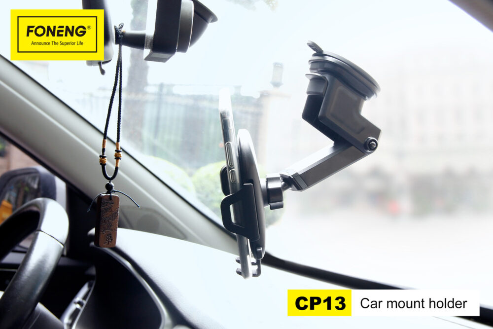 Foneng Car holder CP13 to windshield black