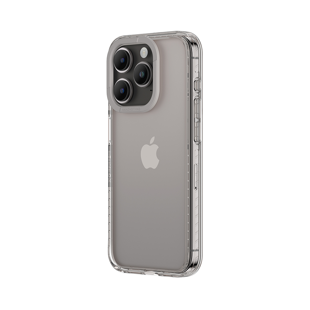 Amazing Thing Titan Pro Case 10FT IP156.1PTPGY for Iphone 15 Pro titanium