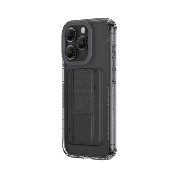 Amazing Thing Titan Pro Mag Wallet Case 10FT IP156.7PTWBK for Iphone 15 Pro Max black with stand