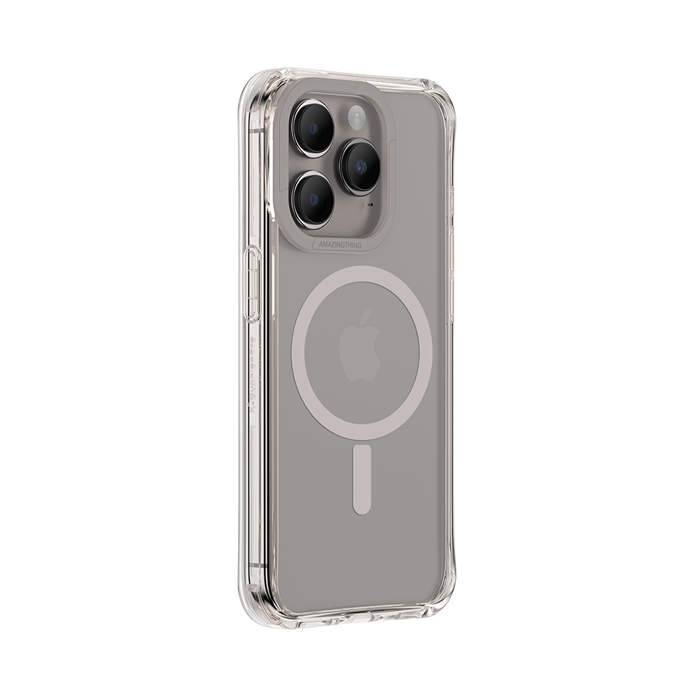 Amazing Thing Titan Edge Mag Case 15FT IP156.7PTEMGY for Iphone 15 Pro Max titanium