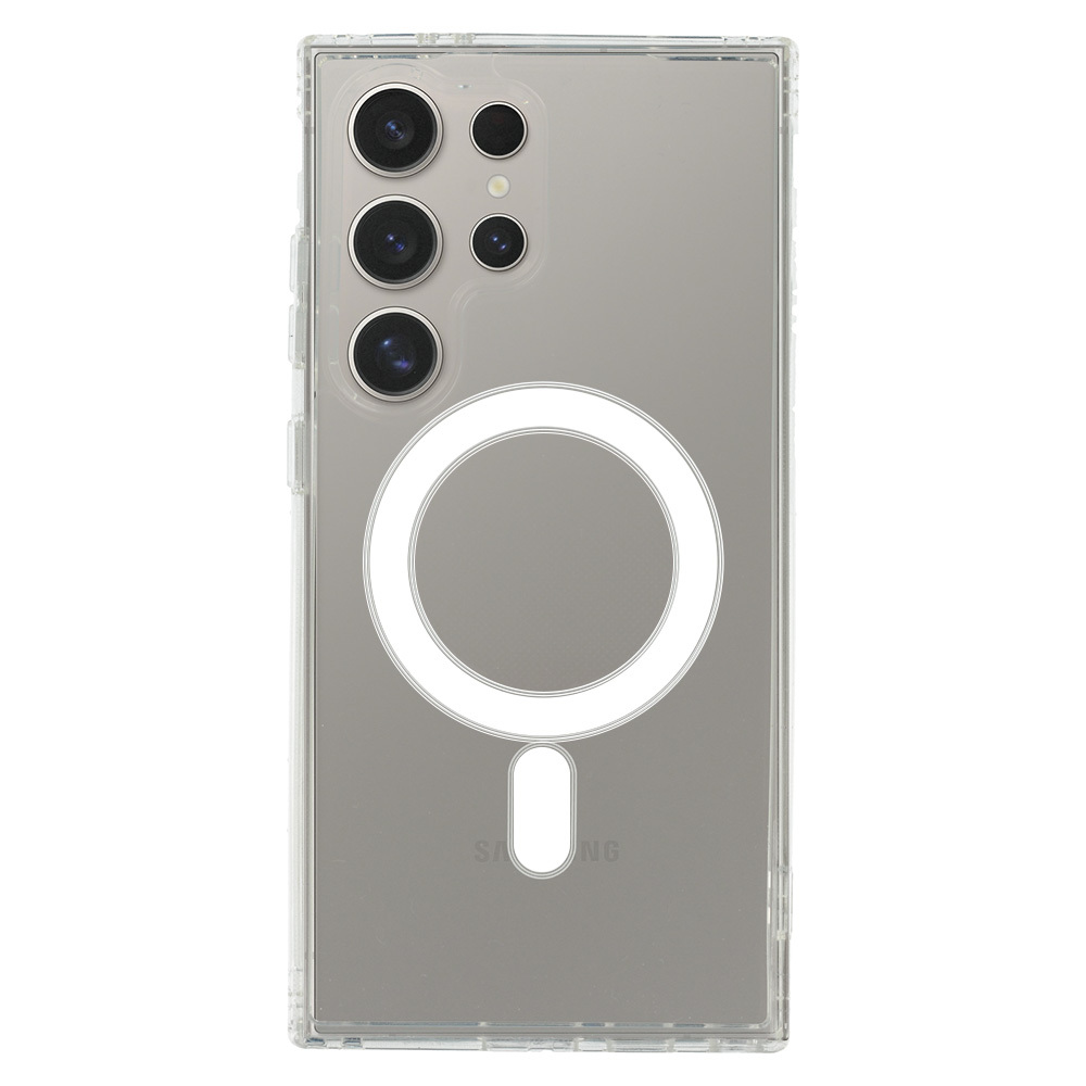 Acrylic Magsafe Case for Samsung Galaxy S22 Ultra transparent