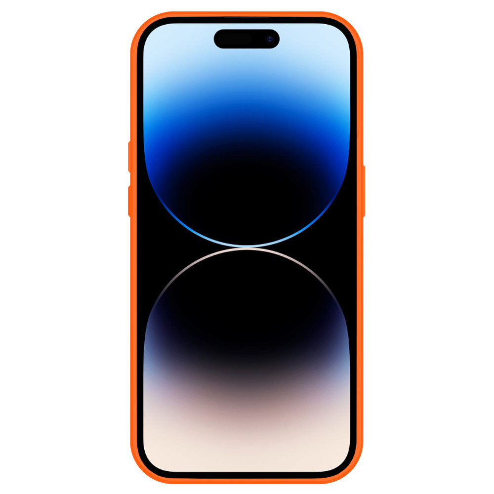 Tel Protect Kickstand case + camera glass (lens) for Iphone 11 Pro Max orange