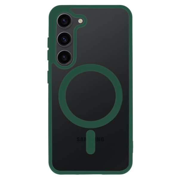 Acrylic Color Magsafe Case for Samsung Galaxy S24 green